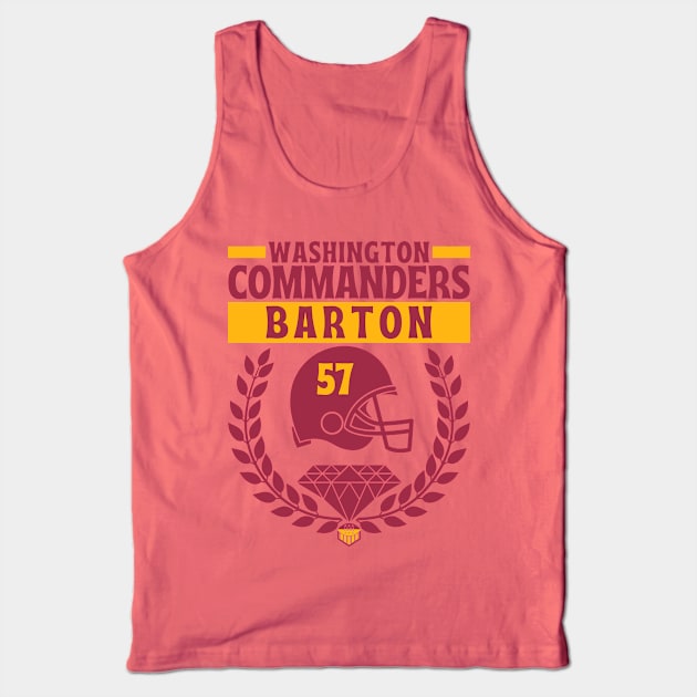 Washington Commanders Barton 57 Edition 2 Tank Top by Astronaut.co